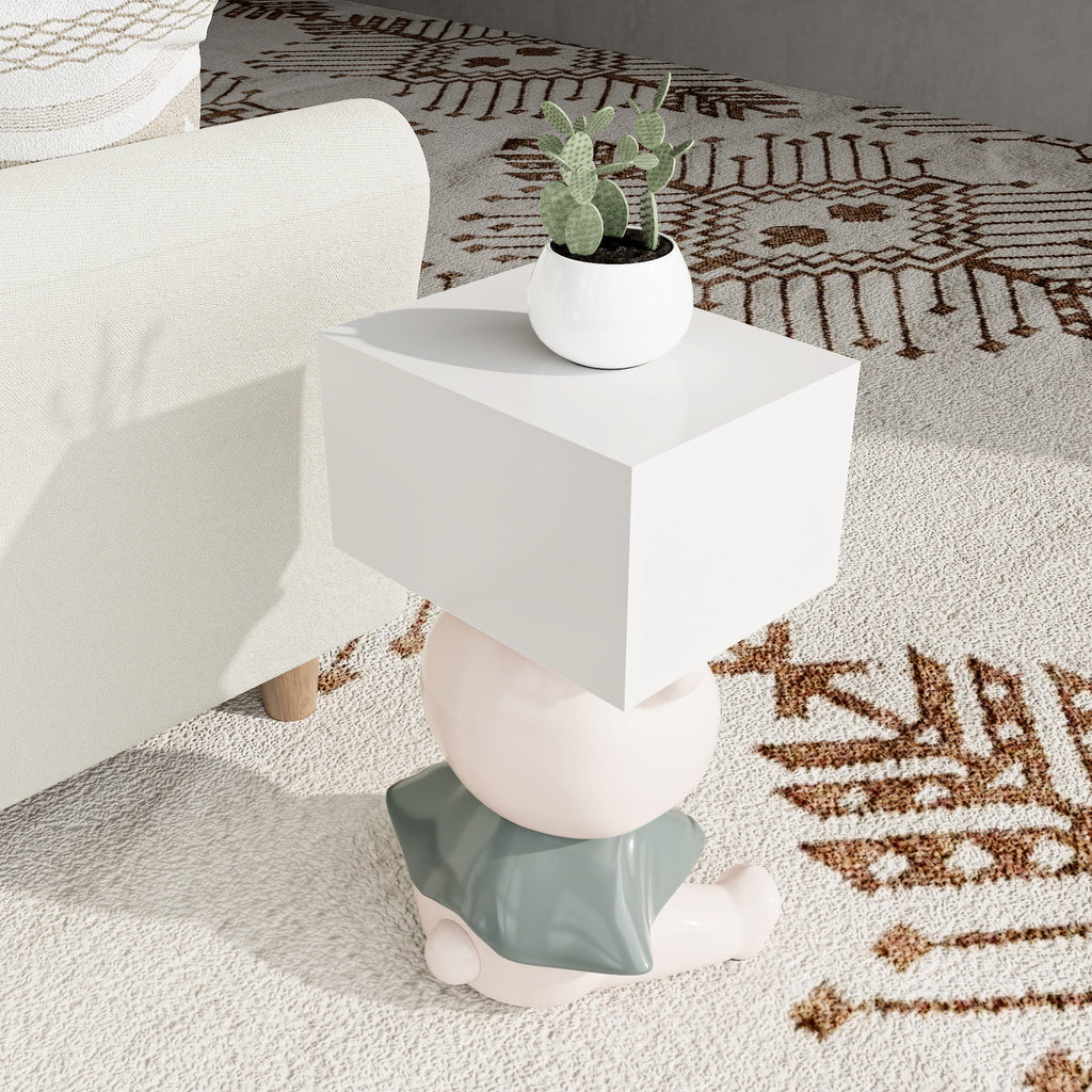 Charming Bear Side Table With Box Storage - image 6