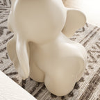 Elephant Base Side Table With Tray - image 10