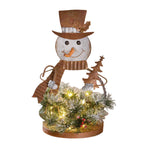 Glowing Vine Snowman Decorative Ornament - image 3