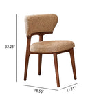 Linen Dining Chair With Wide Back - image 8
