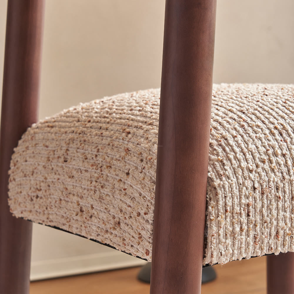 Houndstooth Upholstered Back Dining Chair - image 4