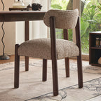 Houndstooth Upholstered Back Dining Chair - image 2