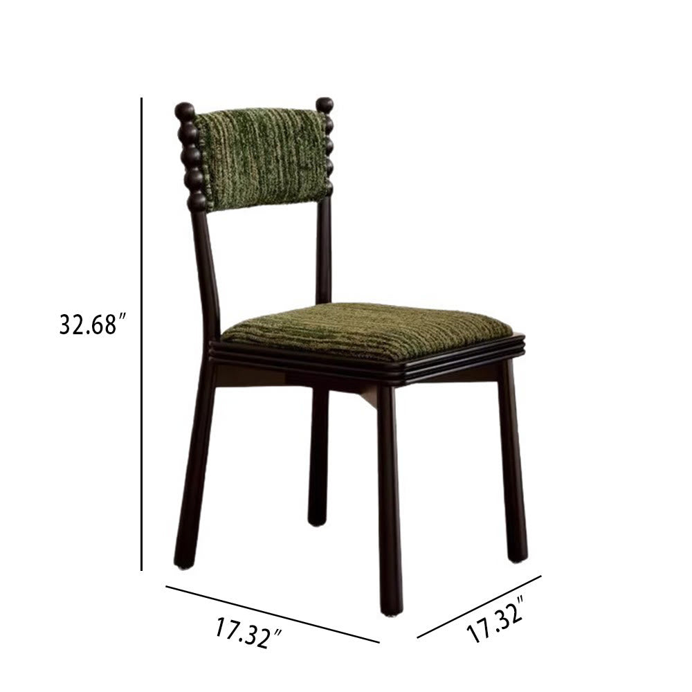 Hourglass-shaped Backrest Dining Chair - image 7