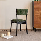 Hourglass-shaped Backrest Dining Chair - image 2