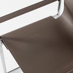 Modern Saddle Leather Dining Chair - image 7