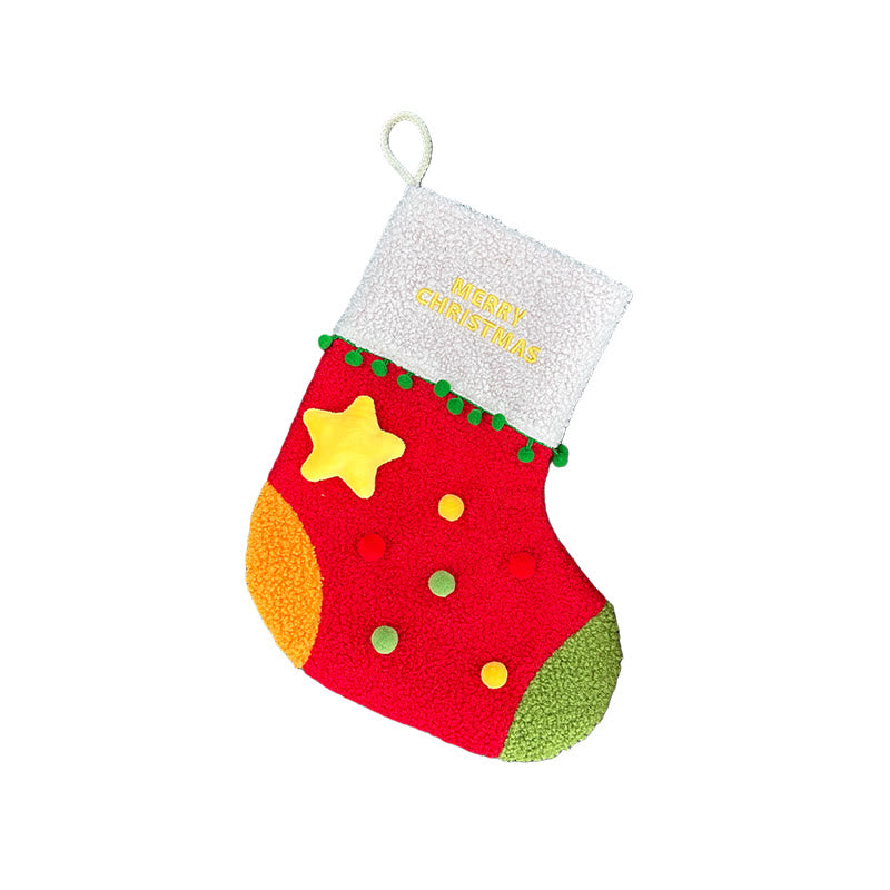 Iffhome Star-pattern Christmas Hanging Bag - image 5