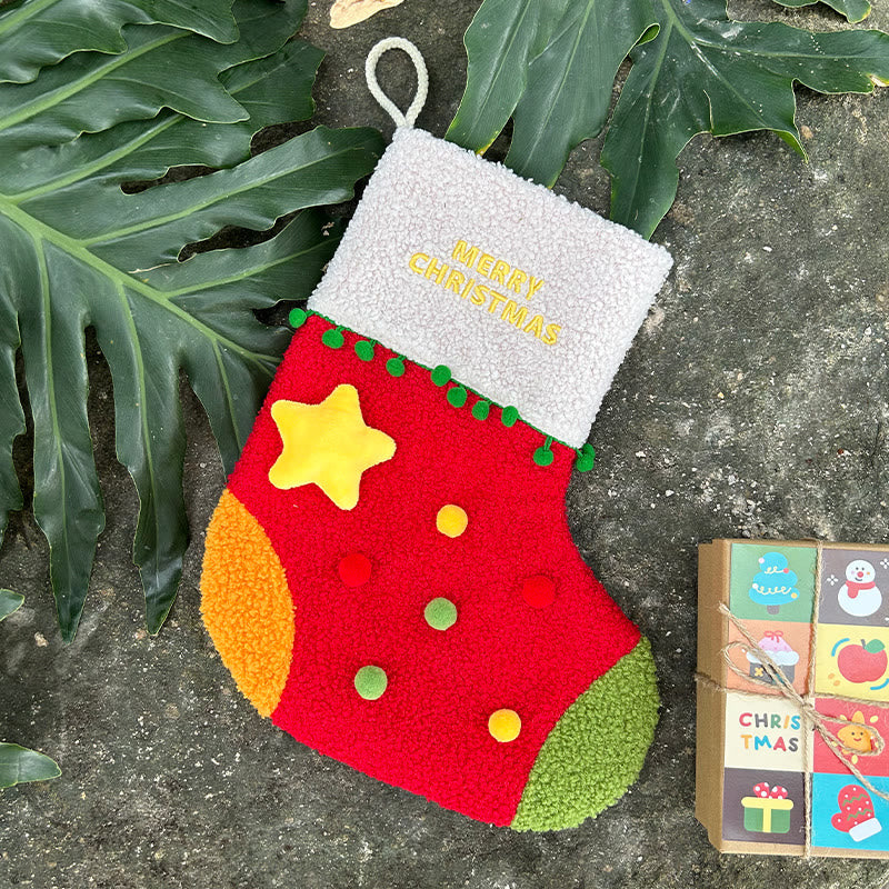 Iffhome Star-pattern Christmas Hanging Bag - image 2