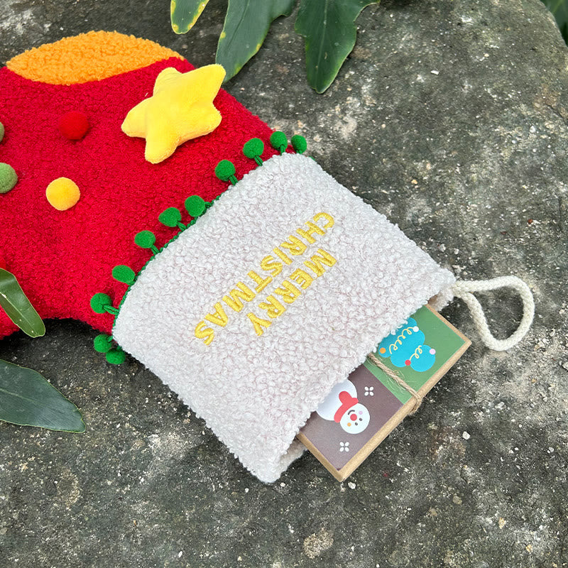 Iffhome Star-pattern Christmas Hanging Bag - image 4