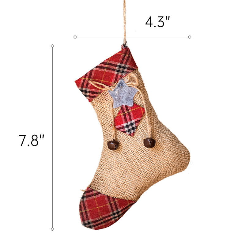 Checkered Christmas Gift Bag - image 5