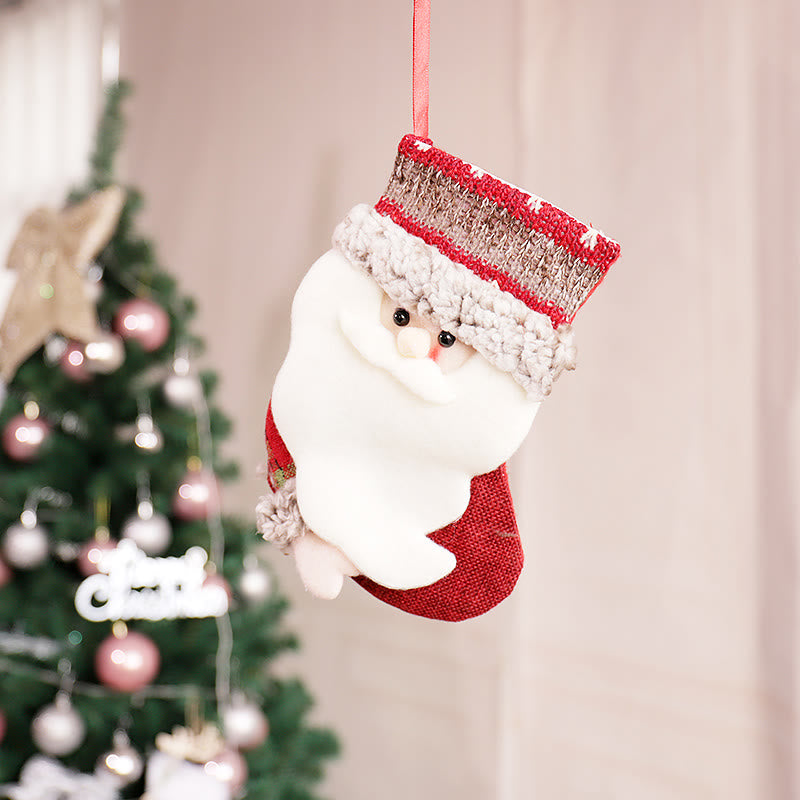 Assorted Christmas Gift Stocking Set - image 4