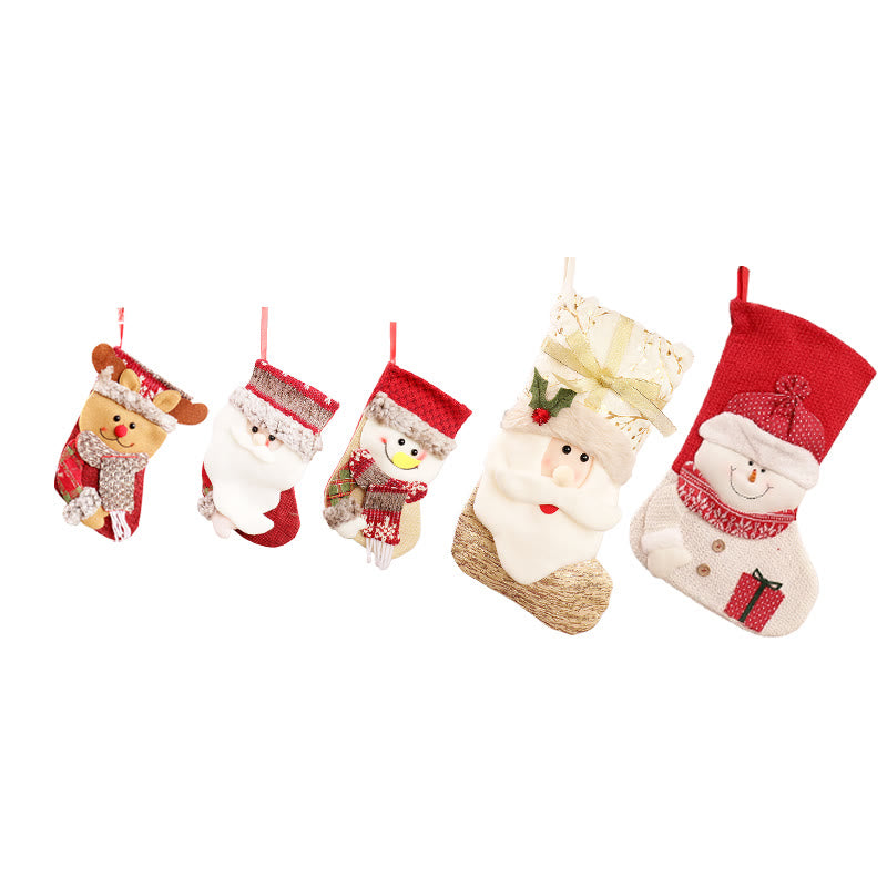 Iffhome Assorted Christmas Gift Stocking Set - image 12