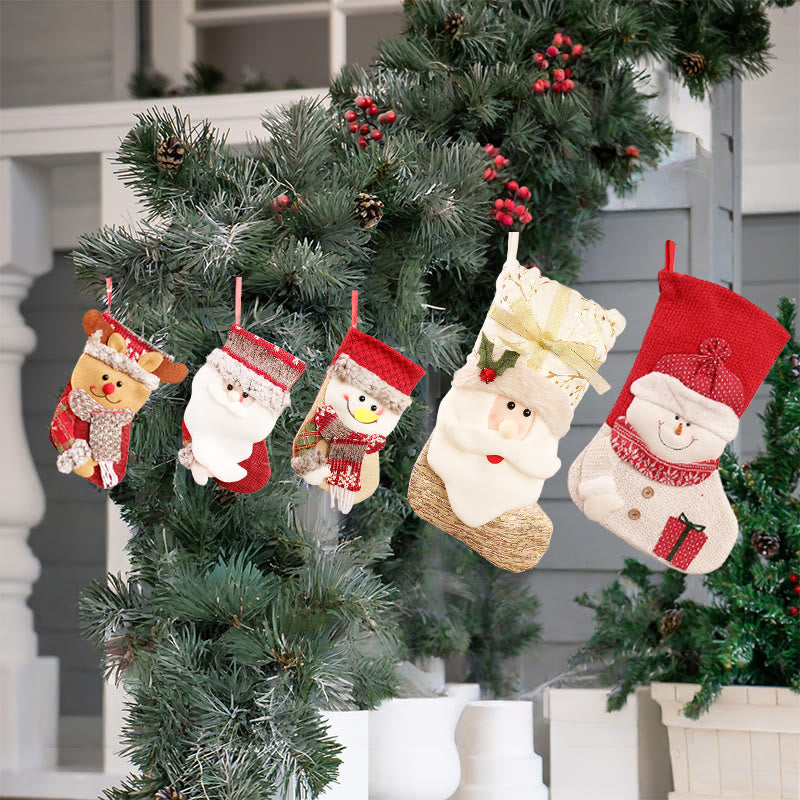Iffhome Assorted Christmas Gift Stocking Set - image 2