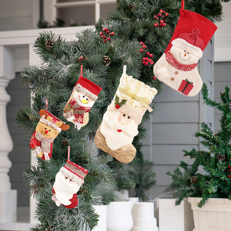 Iffhome Assorted Christmas Gift Stocking Set - image 3