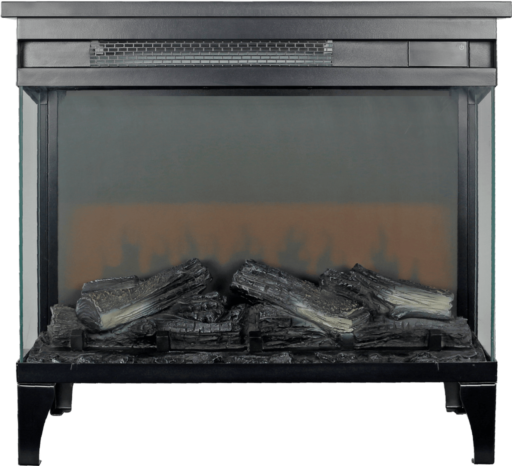Three Sided Glass Electric Fireplace - image 8