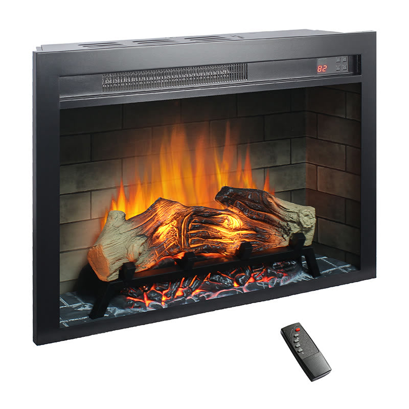 Electric Fireplace With Multicolored Flames  - image 7