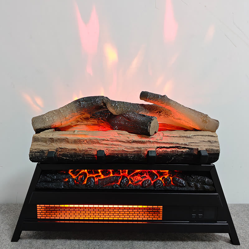 Electric Fireplace 3d Log Set Insert - image 3