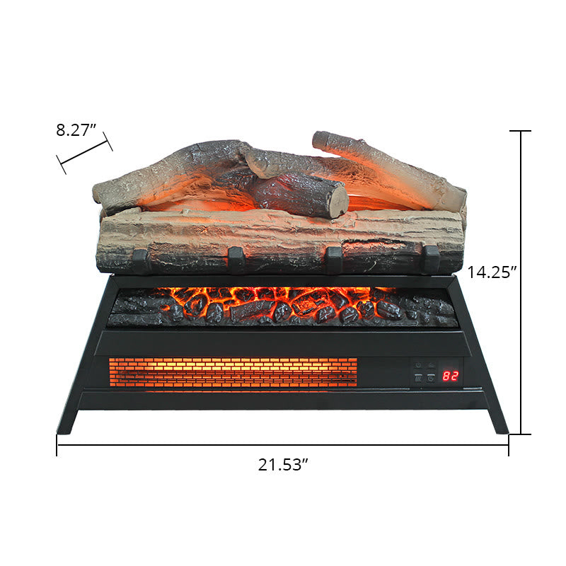 Electric Fireplace 3d Log Set Insert - image 8