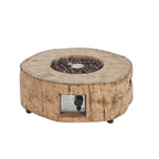 Patio Propane Fire Pit With Wood Pattern - image 6
