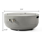 Round Steel Fire Pit For Outside - image 12