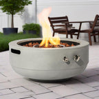 Round Steel Fire Pit For Outside - image 0