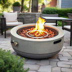Round Steel Fire Pit For Outside - image 3