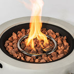 Round Steel Fire Pit For Outside - image 9