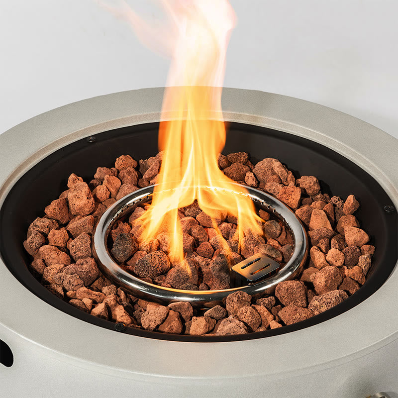 Round Steel Fire Pit For Outside - image 9