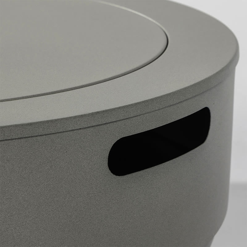 Iffhome Round Steel Fire Pit For Outside - image 8