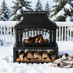 Wood Burning Chimney For Outside - image 1