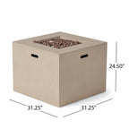 Modern Grey Square Outdoor Heater For Patio - image 9