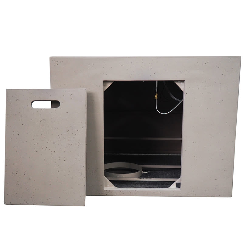 Iffhome Modern Grey Square Outdoor Heater For Patio - image 3