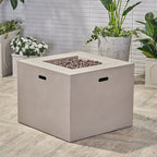 Modern Grey Square Outdoor Heater For Patio - Light Grey - image 0