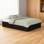 Black Storage Bed With Drawers - Black - image 0