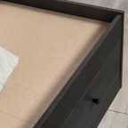 Black Storage Bed With Drawers - image 6