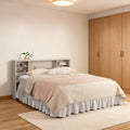 Classic White Bookcase Headboard - White - image 0