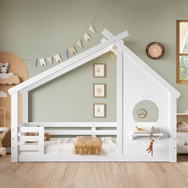Twin Platform Bed With Chalkboard - image 2