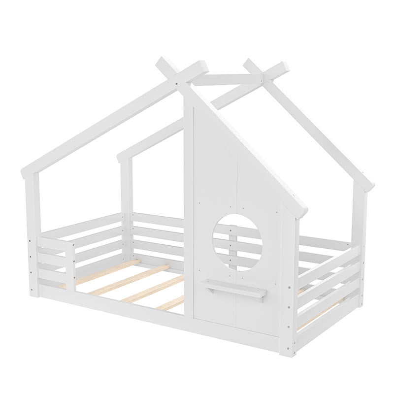 Twin Platform Bed With Chalkboard - image 6