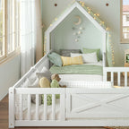 Well-designed Twin Size House Floor Bed - image 7