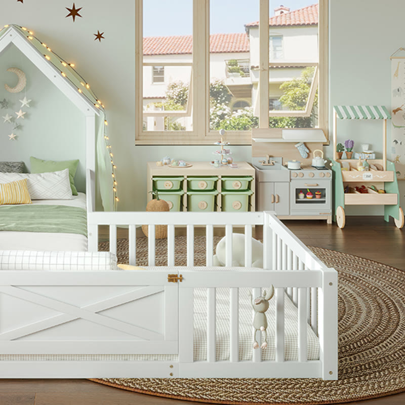 Well-designed Twin Size House Floor Bed - image 8