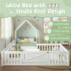 Well-designed Twin Size House Floor Bed - image 4