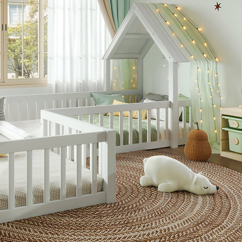 Well-designed Twin Size House Floor Bed - image 3