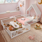 Well-designed Twin Size House Floor Bed - image 1