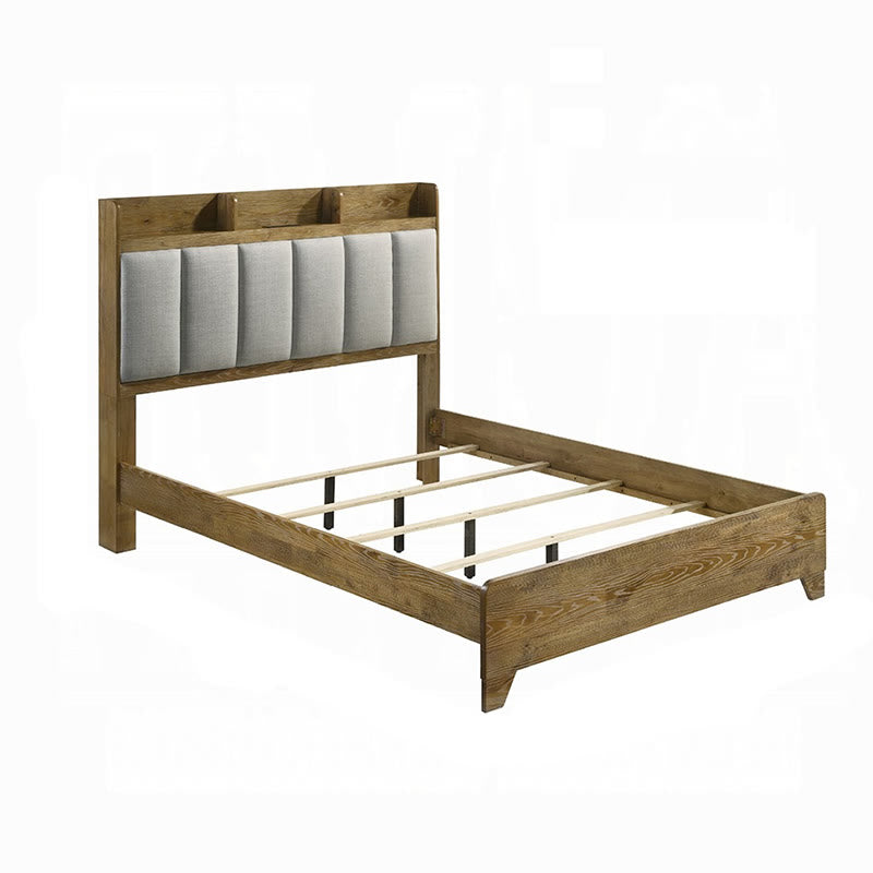 Iffhome King Size Bed With Upholstered Headboard - image 6