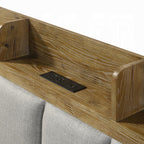 King Size Bed With Upholstered Headboard - image 5