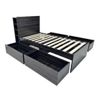 Twin Storage Bed With Nightstand - image 3
