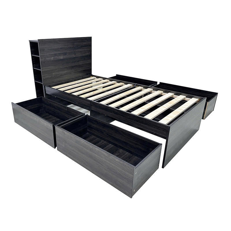 Iffhome Twin Storage Bed With Nightstand - image 3