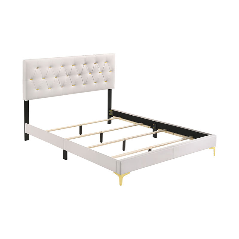 Iffhome White 4-piece Queen Bedroom Set - image 3