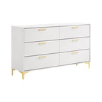 White 4-piece Queen Bedroom Set - image 5