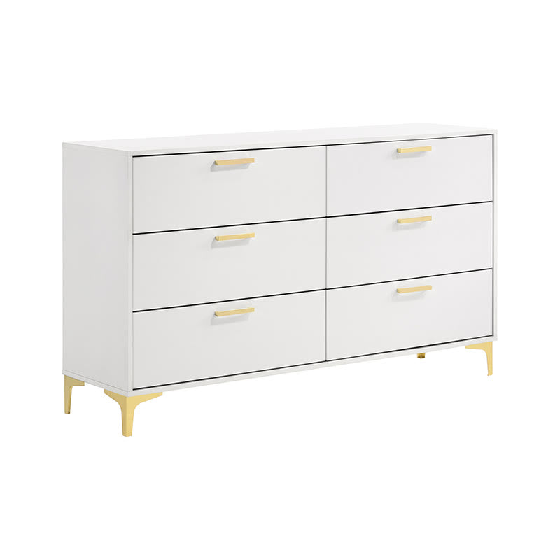 White 4-piece Queen Bedroom Set - image 5