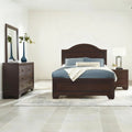 Vintage Queen Bedroom Set - Dark Brown - image 0